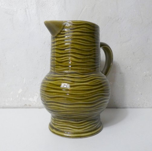 Sarreguemines pichet vert