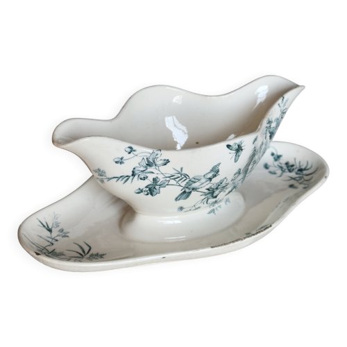 Saucière ancienne terre de fer Longwy – Modèle Mignon