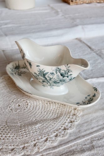 Saucière ancienne terre de fer Longwy – Modèle Mignon