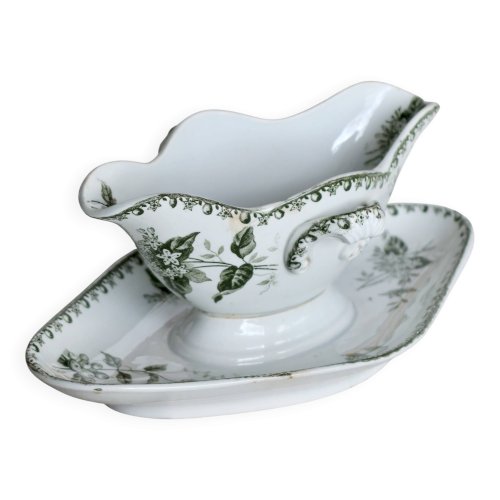 Saucière ancienne terre de fer Saint-Amand & Hamage - Modèle Caiffa