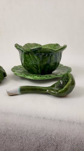 Saucière en barbotine Choux