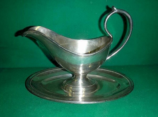 SAUCIERE EN METAL ARGENTE METALLONIDE CAILAR BAYARD