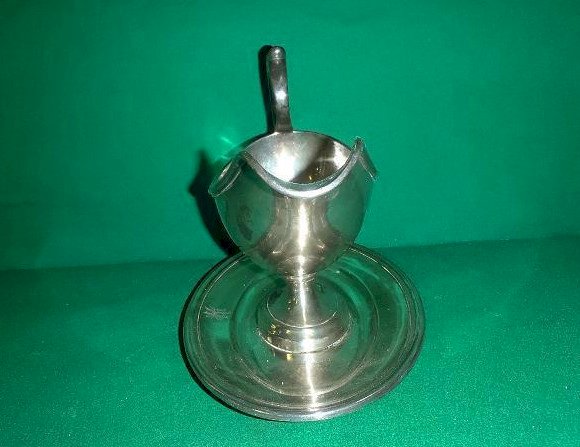 SAUCIERE EN METAL ARGENTE METALLONIDE CAILAR BAYARD