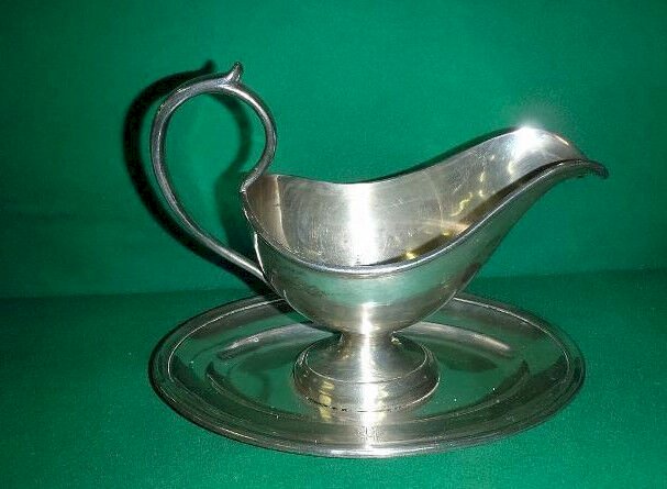 SAUCIERE EN METAL ARGENTE METALLONIDE CAILAR BAYARD