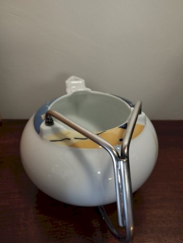 Saucière en porcelaine de Limoges Bernardaud, série NIL