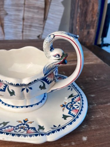 Saucière Gien modèle Rouen Saint Maclou 1938