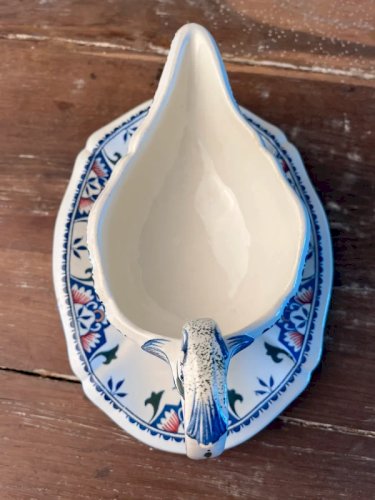Saucière Gien modèle Rouen Saint Maclou 1938