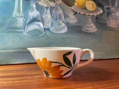 Vintage Gien gravy boat