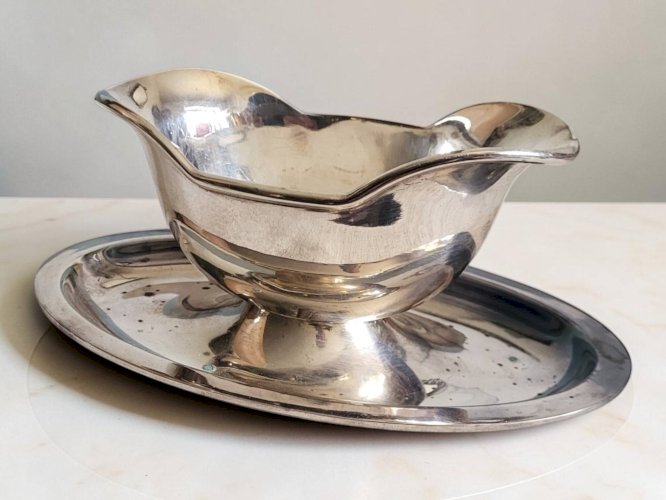 Saucière métal argenté Christofle