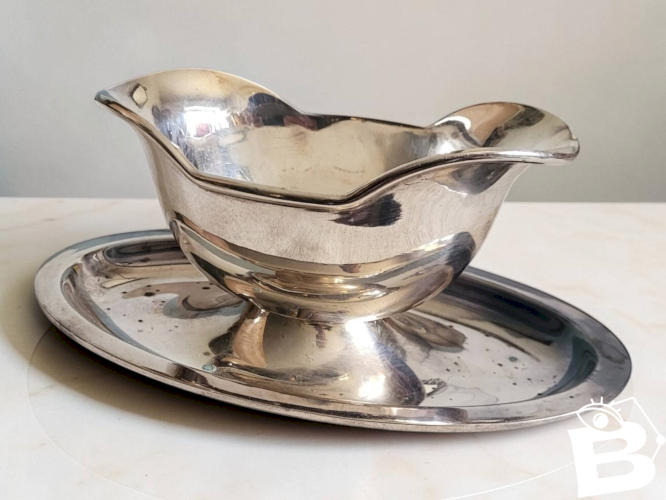 Saucière métal argenté Christofle