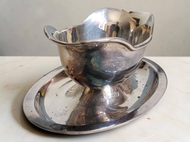 Saucière métal argenté Christofle