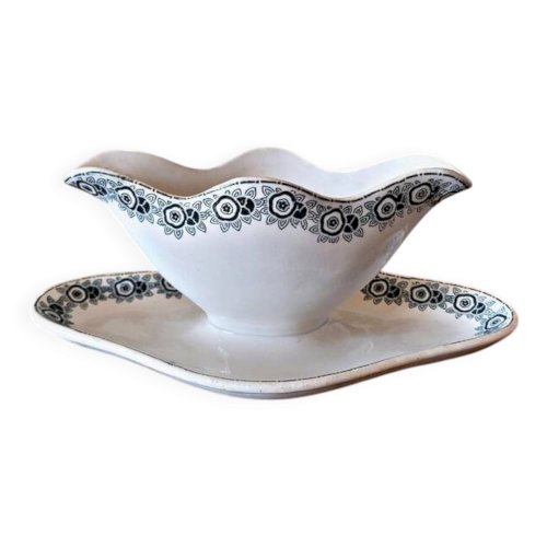 Saucière terre de fer La Française EGT Ibéria - faïence de lest