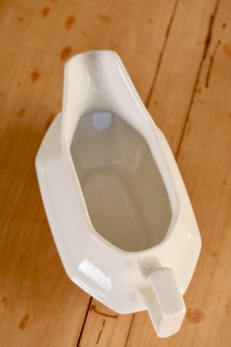 Saucière vintage en porcelaine anglaise Johnson Brothers modèle Perle