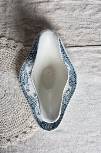 Saucière vintage faïence Saint Amand Nouvelle Usine Céramique du Nord - Mod