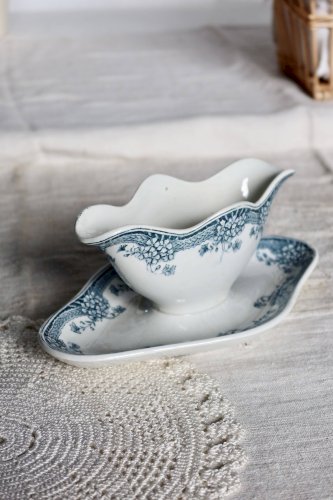 Saucière vintage faïence Saint Amand Nouvelle Usine Céramique du Nord - Mod