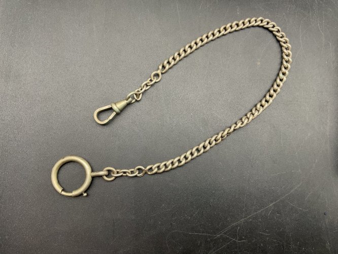 Sautoirs Chaine de Montre CHATELAINE en Argent XIXème.