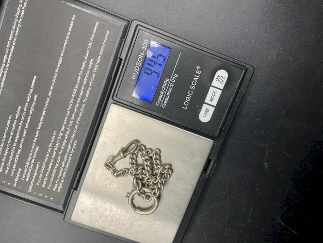 Sautoirs Chaine de Montre CHATELAINE en Argent XIXème.