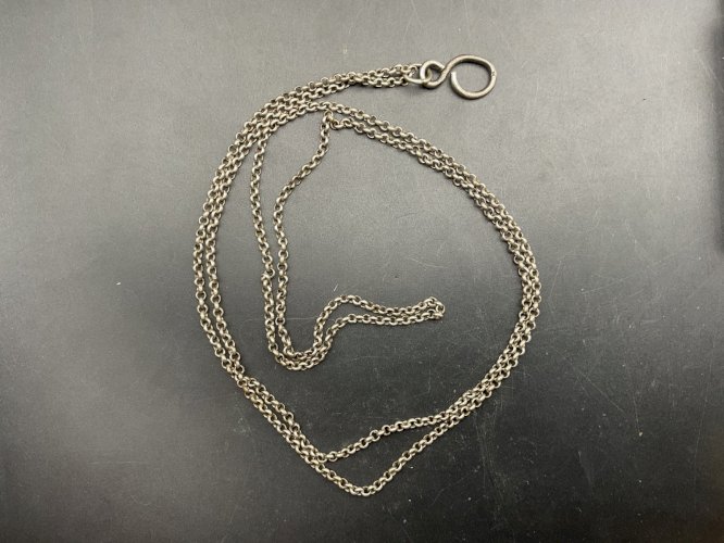 Sautoirs Chaine de Montre CHATELAINE en Argent  XIXème