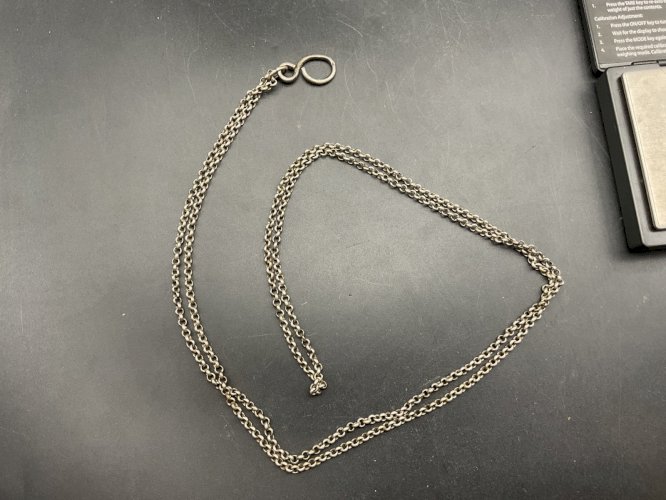 Sautoirs Chaine de Montre CHATELAINE en Argent  XIXème