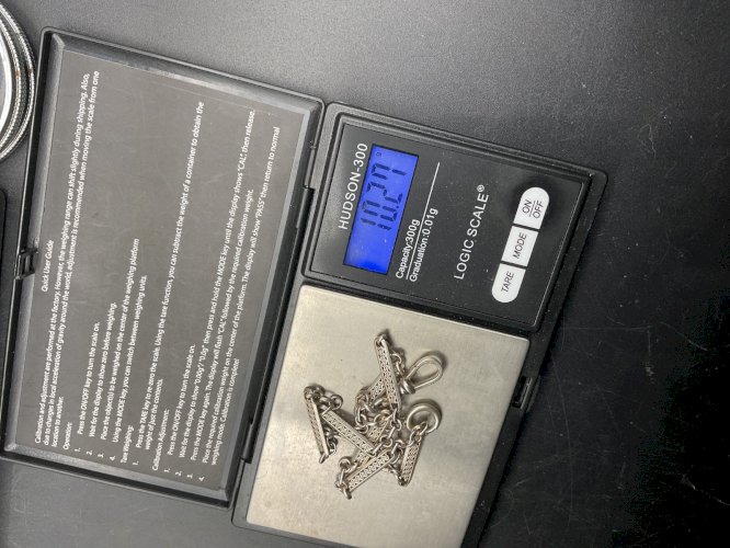 Sautoirs Chaine de Montre CHATELAINE en Argent XIXème.