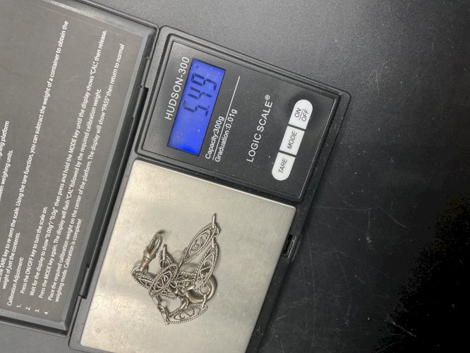 Sautoirs Chaine de Montre CHATELAINE en Argent XIXème.