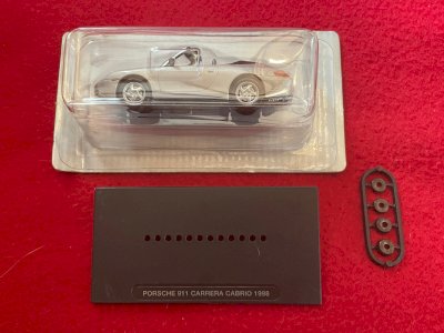  Porsche 911 Carrera Cabrio (1998) 1/43 DeAgostini