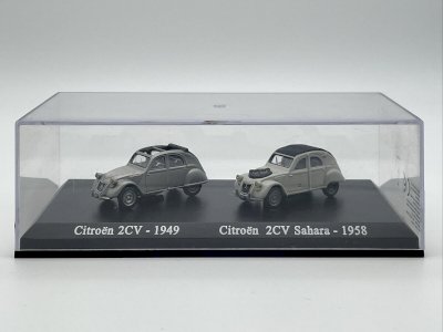  Citroën 2CV (1949) and Citroën 2CV Sahara (1958) HO box set