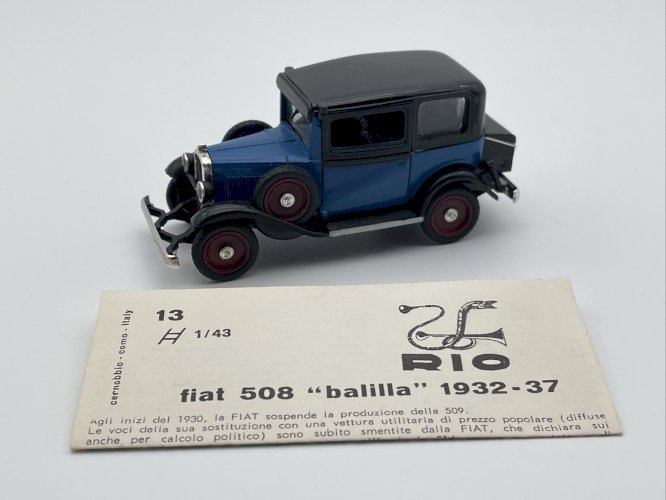  Fiat 508 Balilla 1/43 RIO