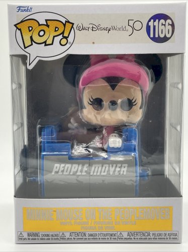  POP N°1166 Walt Disney World 50Th Minnie Mouse On The Peoplemover