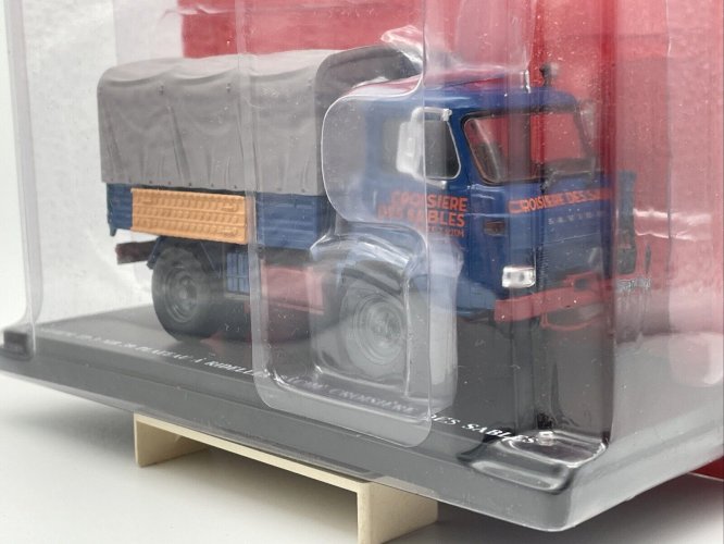 Saviem TP 3 MB 39 Plateau A Ridelles Bâché Croisières Des Sables 1/43 Hachette