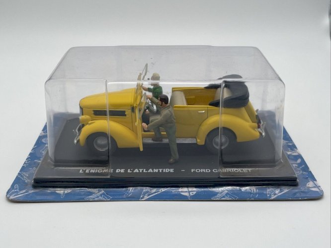  Black Et Motimer Ford Cabriolet L'Enigme De L'Atlantide 1/43 Hachette