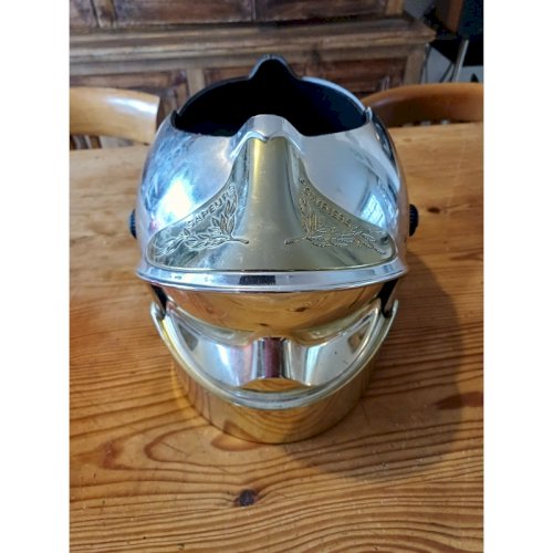 Sceau à Champagne Casque de Sapeurs Pompiers