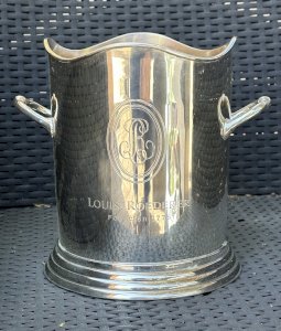 SILVER-PLATED CHAMPAGNE BUCKET LOUIS ROEDERER