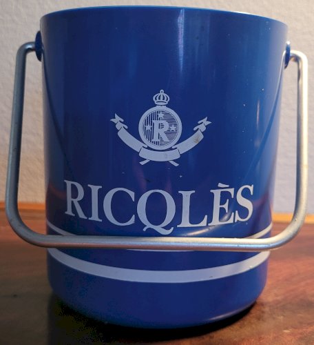 Sceau à glace Ricqlès RaRe fin 1970's