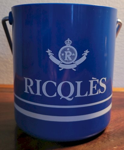 Sceau à glace Ricqlès RaRe fin 1970's