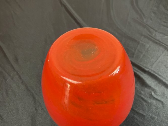 Schneider , Pichet à orangeade En Pâte De Verre