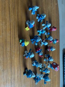 Schtroumpfs schleich ancien année 70