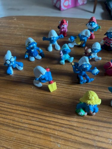 Schtroumpfs schleich ancien année 70