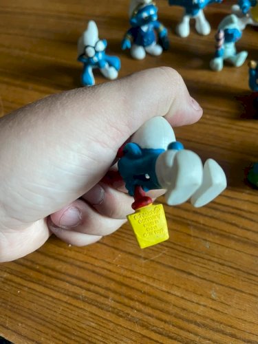 Schtroumpfs schleich ancien année 70