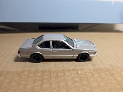SCHUCO 1/43 BMW 630 CS GRISE