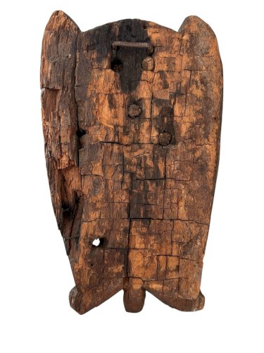 Sculpture bois XVIIIe siècle ancienne chérubin angelot Religieux