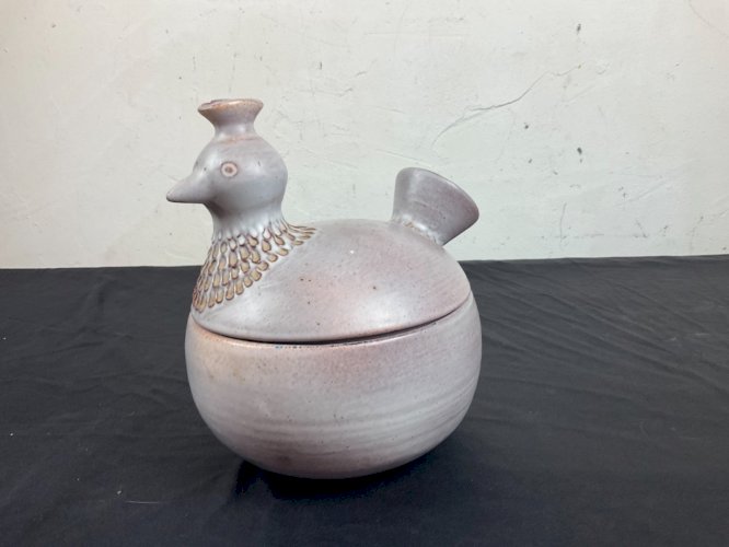 Sculpture Céramique Zoomorphe dlg Dominique POUCHAIN. Atelier Dieulefit