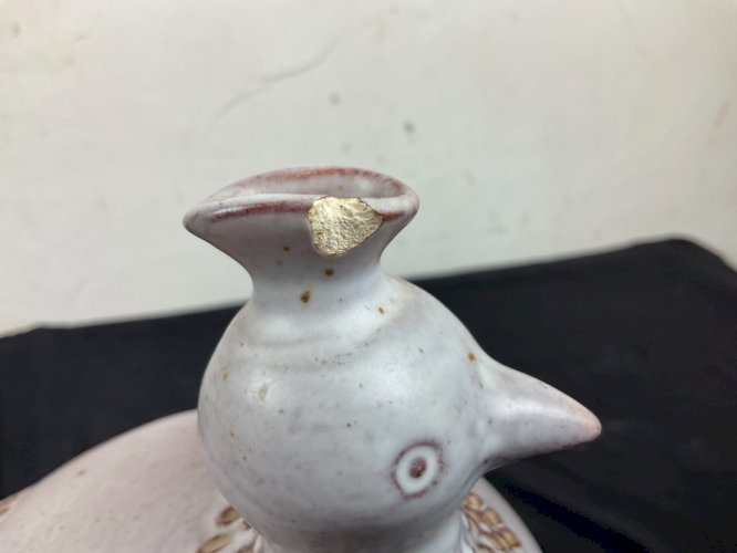 Sculpture Céramique Zoomorphe dlg Dominique POUCHAIN. Atelier Dieulefit