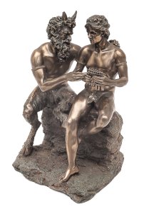 Sculpture of Pan and Daphnis