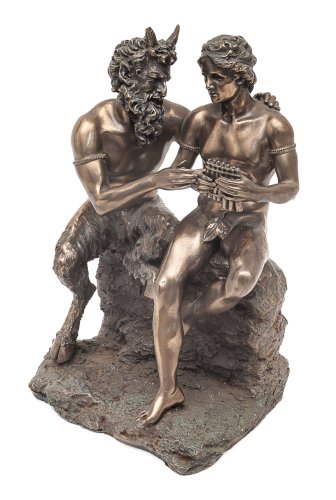 Sculpture de Pan et Daphnis
