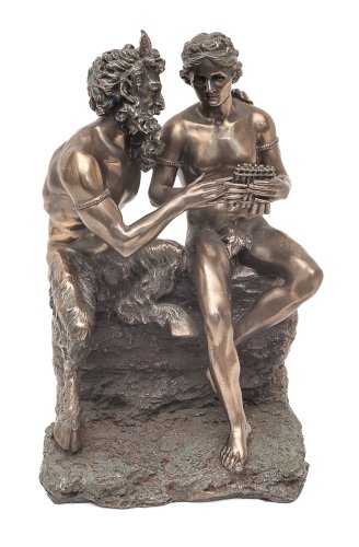 Sculpture de Pan et Daphnis