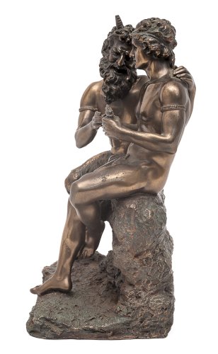 Sculpture de Pan et Daphnis