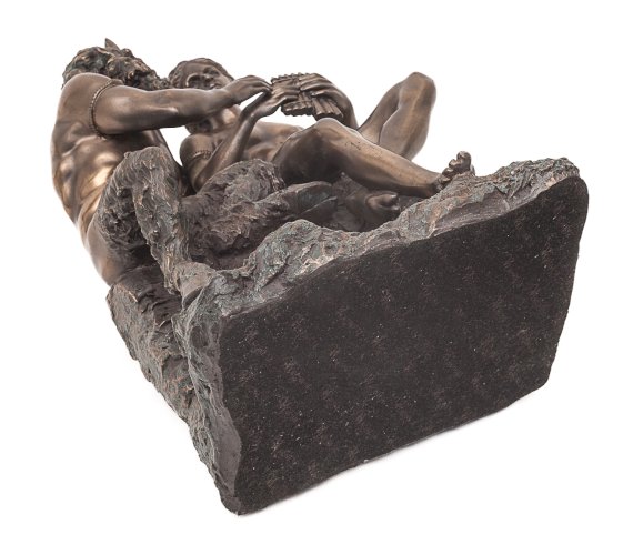 Sculpture de Pan et Daphnis