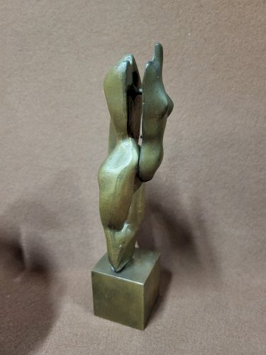 SCULPTURE EN BRONZE SIGNE DE GARBELL CAMILLE FEMME DRAPEE