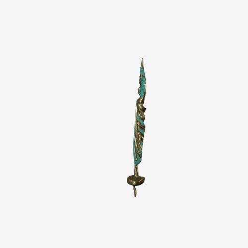 SCULPTURE EN LAITON DESIGN ANNEES 70 VINTAGE
